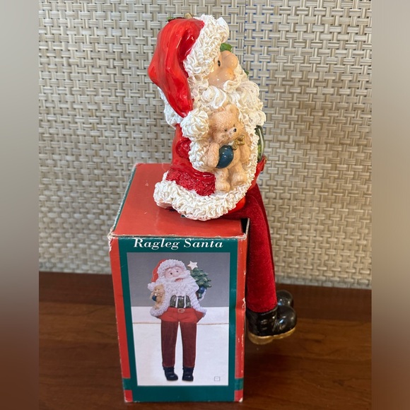 🎄VTG 2004 Ragleg Santa Figurine Christmas Collection Lincolnshire Shelf Sitter - Picture 4 of 11